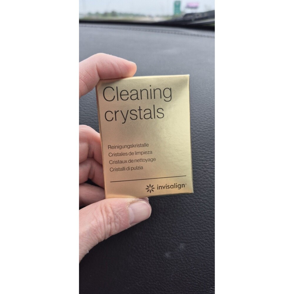 NEW in Box Invisalign Cleaning Crystals Packets - 2 Packets
